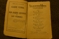 Les oeuvres libres - various artists Ed. Artheme Fayard 1930 - 2 volume foto
