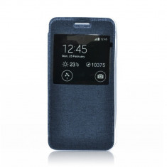 Husa SAMSUNG Galaxy S4 Mini - S-View (Bleumarin) foto
