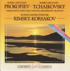 Prokofiev - Tchaikovsky: Romeo and Juliet + Russian Easter Overture (1CD) foto