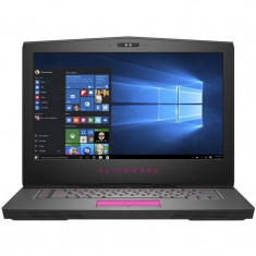 Laptop Alienware 15 R3 15.6 inch Full HD Intel Core i7-7820HK 32GB DDR4 1TB HDD 256GB SSD GeForce GTX 1080 Win10 Pro Silver foto