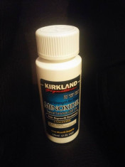 Minoxidil 5% Kirkland solutie crestere barba/par tratament 1/3/6 luni foto