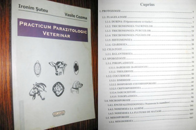 7628-I-Practicum Parazitologic Veterinar 2004. Marimi: 24/17 cm, 383 pagini. foto