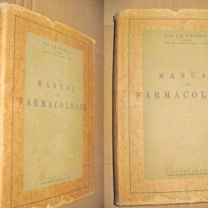 V.I.Scvortov-Manual de Farmacologie 1951 in limba romana stare foarte buna.