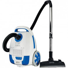 Aspirator cu sac Gorenje VCEB21DWB, 800 W, Alb, 3 l, Tub telescopic, Filtru Hepa foto