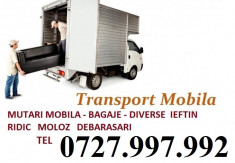 Transport mobila,gunoaie,moloz,diverse foto