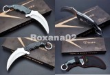 CUTIT KARAMBIT Sanjia Tool + Teaca Inclusa. Full Metal. BRICEAG Karambit.