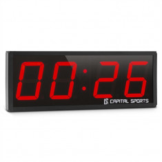 Capital Sport temporizator 4 Sport timer Tabata Contor de timp Cronometru Cross-Training 4 cifre bip foto