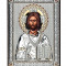 Icoana Iisus Hristos placata cu Aur si Argint by Chinelli - made in Italy