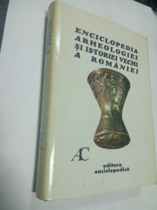 ENCICLOPEDIA ARHEOLOGIEI SI ISTORIEI VECHI A ROMANIEI -volumul 1 - A-C foto