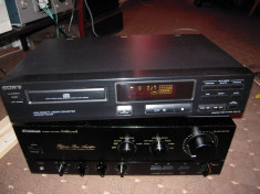 CD player deck Sony CDP-212, DEFECT nu se mai inchide sertarul foto