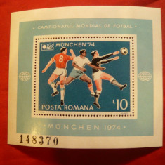 Colita - Campionatele Mondiale Fotbal - Munchen 1974 Romania