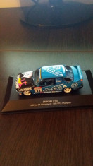 macheta metal bmw m3 e30 ( ursulet ) nr. 11 winner btcc hoy 1991 - atlas, 1/43. foto