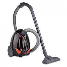 Aspirator Heinner HVC-V700BK, 1200W, Negru/Orange, sac textil, 1.5l foto