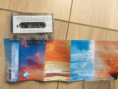 directia 5 octombrie 2001 album caseta audio muzica soft pop rock cat music foto