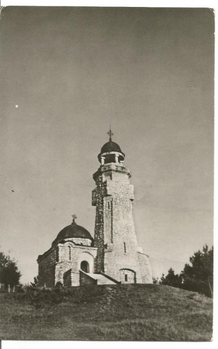 (A) carte postala-Mausoleul eroilor de pe muntele Mateias (1916-1919)