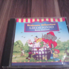 CD MUZICA COPII BENJAMIN BLUMECHEN LIEDERZOO BUNTE OSTEREIER RAR!!!! ORIGINAL