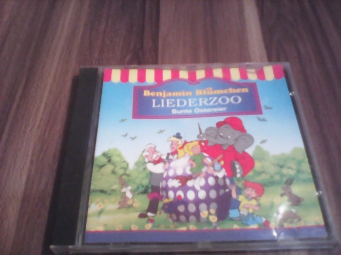 CD MUZICA COPII BENJAMIN BLUMECHEN LIEDERZOO BUNTE OSTEREIER RAR!!!! ORIGINAL