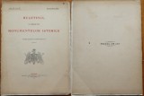 Cumpara ieftin Buletinul Comis. monum. istorice , Ian. - Martie , 1914 , Schitul Saracinesti