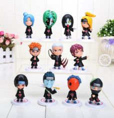 Set figurine Naruto Shippuden Akatsuki Itachi Uchiha Obito Deidara Orochimaru foto