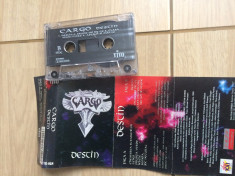 cargo destin album caseta audio muzica hard rock heavy metal vivo records 1995 foto