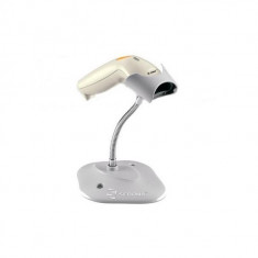 Cititor coduri 1D Zebra Symbol LS1203 USB Alb Cu Stand (Stand - Inclus) foto