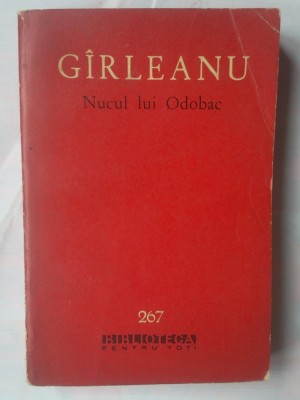 (C355) GARLEANU - NUCUL LUI ODOBAC foto