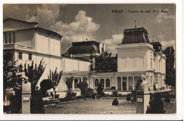 CPI (B9311) CARTE POSTALA - BARLAD, (BIRLAD). TEATRUL DE STAT &quot;V.I. POPA&quot;, RPR