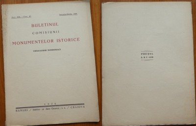 Buletinul Comis. monum. istorice , Ian. - Martie , 1926 , biserica Luca Arbure foto