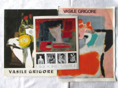 VASILE GRIGORE Album pictura + doua pliante expozitii 1968 si 1978 foto