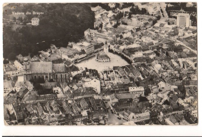 CPI (B9320) CARTE POSTALA - VEDERE DIN BRASOV, RPR