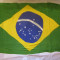 Steag fotbal - BRAZILIA (Dimensiuni mari 165x115 cm)