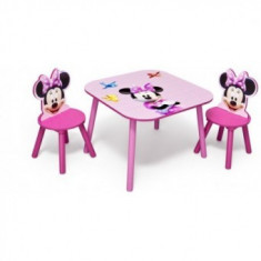 Set masuta si 2 scaunele Minnie Mouse 2-6 ani foto