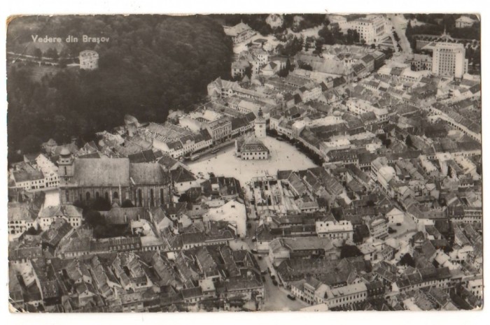 CPI (B9318) CARTE POSTALA - VEDERE DIN BRASOV, RPR