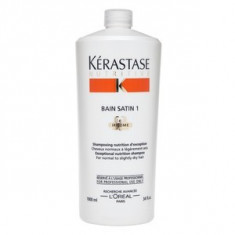 Kerastase Nutritive Bain Satin 1 Exceptional Nutrition Shamp sampon pentru par normal 1000 ml foto