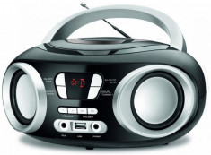 Micro Sistem Audio Navon NPB200 Boombox, Radio FM, Bluetooth (Negru) foto
