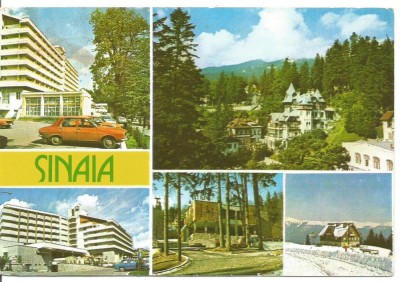 (A) carte postala-SINAIA foto