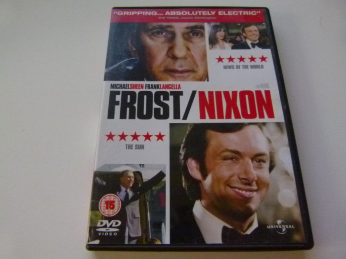 Frost/Nixon -dvd