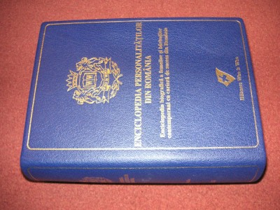 ENCICLOPEDIA PERSONALITATILOR DIN ROMANIA - 2010 foto