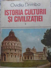 Istoria Culturii Si Civilizatiei Vol.3 - Ovidiu Drimba ,407279 foto