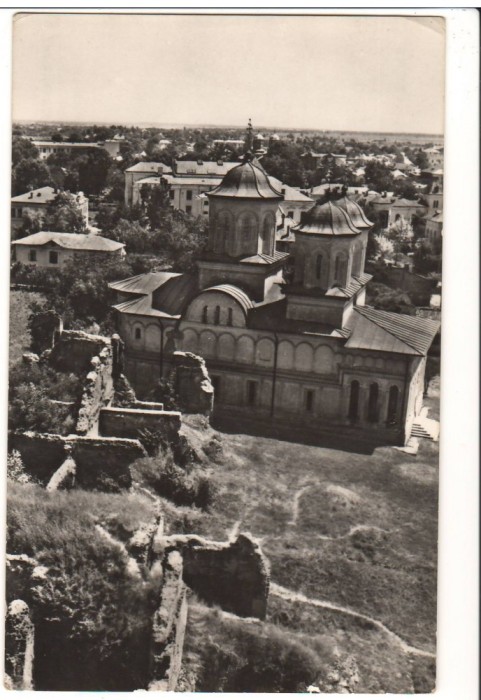 CPI (B9347) CARTE POSTALA - TARGOVISTE. BISERICA DOMNEASCA, RPR