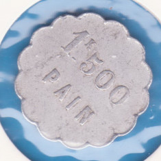 (M1782) JETON FRANTA - 1.500 K PAIN (1.5 KG PAINE) - COOPERATIVE THAON