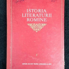 Istoria literaturii romane/ G. Calinescu s.a./vol.I/1964