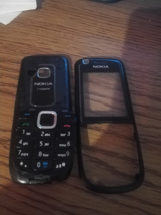 Carcasa Nokia 3120c fara mijloc negru original