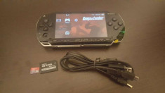 PSP 1004 modata + card 32GB foto