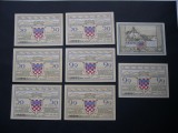 Lot 8 bucati notgeld, gutschein BAD HONNEF am RHEIN diferite Germania, Europa