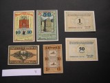 Lot 6 buc. notgeld RINTELN, HOHENWESTEDT, HOYM, ILSENBURG diferite Germania #8, Europa