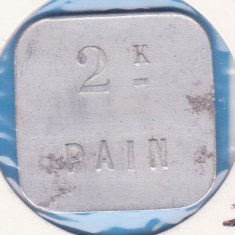 (M1635) JETON FRANTA - 2 K PAIN (2 KG PAINE) - COOPERATIVE THAON