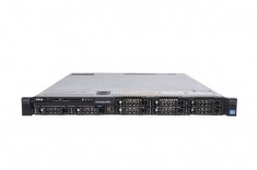 Server DELL PowerEdge R620, Rackabil 1U, 2 Procesoare Intel Ten Core Xeon E5-2660 v2 2.2 GHz, 192 GB DDR3 ECC Reg, 8 x 256 GB SSD NOU, DVD-ROM, Raid foto