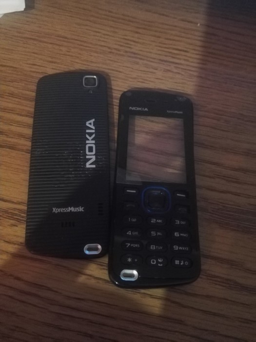 Carcasa Nokia 5220 negru calitatea a