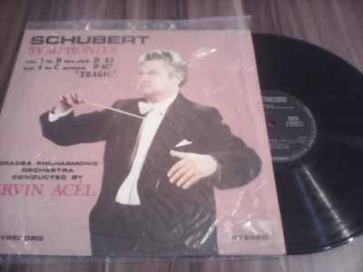 VINIL ERVIN ACEL-ORCHESTRA SIMFONICA A FILARMONICII ORADEA SCHUBERT ST.EXCELENTA foto